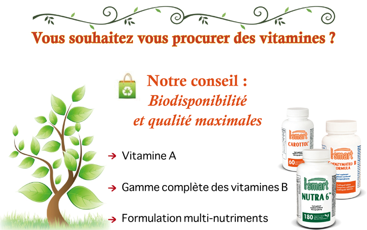 supplément nutritionnel vitamines